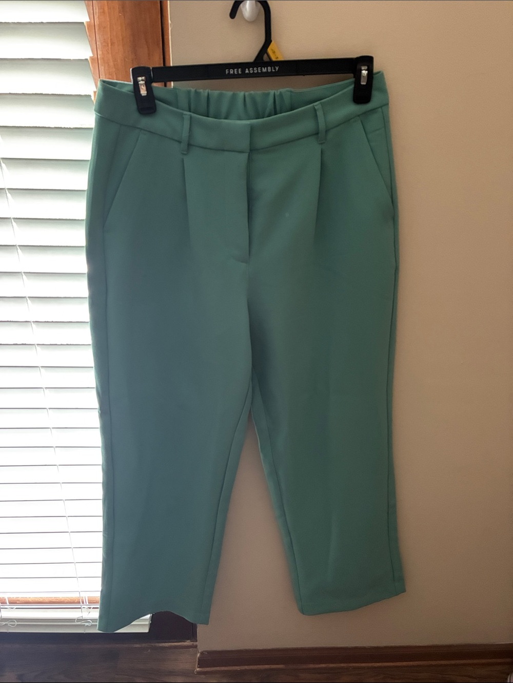 Women's Sage Green Wide Leg Pants